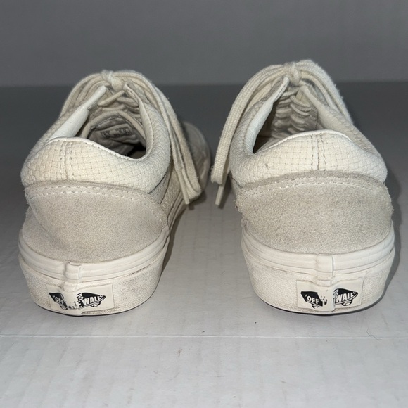 Vans Woven Check Old Skool Marshmallow Women’s Sneakers - Picture 9 of 12